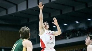 男子日本代表が豪州との第2戦で引き分けに…4Q終盤に河村勇輝が怒涛の連続得点で連敗回避