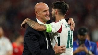 「互角の試合だった」後半AT10分のドラマ、劇的勝利を収めたハンガリー代表指揮官は「当然の結果」とチームを誇る