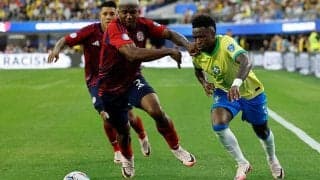 優勝候補ブラジルはドロースタート…堅守コスタリカを最後まで崩せず【コパ・アメリカ2024】