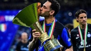 「インテルで本当に幸せ」チャルハノールはバイエルン移籍の噂を完全否定「今後もここでさらに多くのトロフィーを」