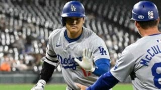 大谷翔平、無安打でも8冠キープ　新ライバル台頭も…日本選手新記録で3冠王へ猛追