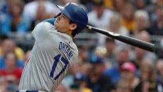 大谷翔平が69年ぶり偉業「9」達成　1番打者で絶好調…ド軍に刻んだ5人目の名前