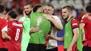 「彼らの監督であることは誇り」初出場のユーロで決勝T進出のジョージア、指揮官は「本大会出だけでも、十分夢だった」