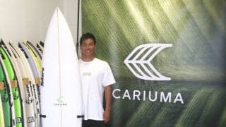 パリオリンピック男子サーフィン日本代表・稲葉玲王がサステナブルスニーカーブランド「CARIUMA」とアスリート契約を締結