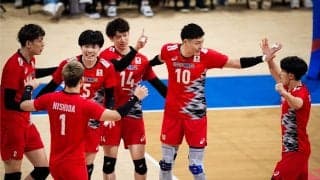 ネーションズリーグ2024ファイナルラウンド　男子日本代表出場メンバー14人が決定