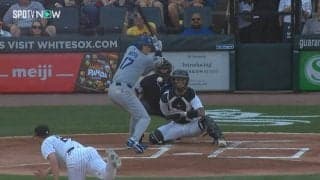 思わず目、つぶっちゃった！大谷翔平、特大25号 あまりの衝撃に相手捕手がびっくりリアクション