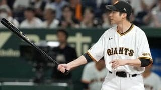 人気俳優が東京Dに“出現”　まさかの打者役も「夢のよう」…渾身の一振りに場内どよめき