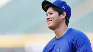 大谷翔平が「爽やかにも程がある」　ラフな出勤に注目…MLB公式も“到着だけ”で投稿