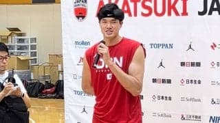 負傷を明かした渡邊雄太「今はとにかく治療に専念して、オリンピックまでに死ぬ気で治します」