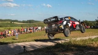 WRCポーランド：競技3日目、6SSを制したカッレ・ロバンペラがアンドレアス・ミケルセンから首位を奪う