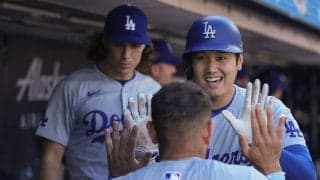 大谷翔平、26号ソロで1安打1打点 メジャー通算500打点にリーチ リーグ打撃3冠にも一歩前進 チームは延長で競り勝ち