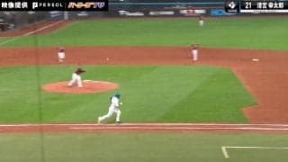 嘘だと言ってくれ…！9回2アウトからまさかの展開　楽天が痛恨ミス“ボテボテ投ゴロ→一塁大暴投”の衝撃シーン