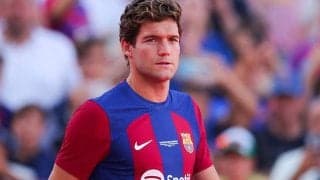 マルコス・アロンソのバルセロナ退団が発表…加入2年目の今季は8試合の出場にとどまる