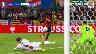 「バケモノだ！」スペイン快速王が理不尽すぎる…急加速ドリブル→爆裂パワーショットを叩き込んだ一部始終「そんなシュート打てたのか」「スーパースターだな」