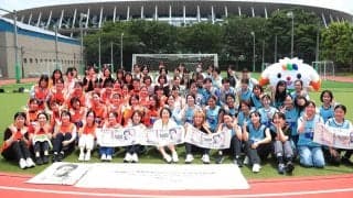 岩渕真奈「積極的にチャレンジを楽しんでほしい」「150年後に新紙幣になる人がここにいるかも」、「津田梅子」新紙幣発行記念イベントで激走!?