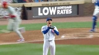 叫びすぎだろ！ 一体、何が起きた…！？ 一発を浴びた投手に“異変”…！？ 打たれた瞬間に様子がおかしくなる「怖すぎるw」「そりゃそうなるわ」