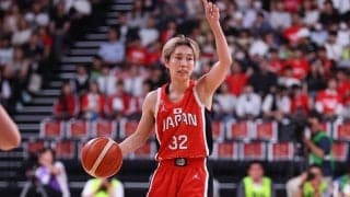 バスケ女子日本代表“笑顔の司令塔”宮崎早織…大勝もパリ五輪を見据え「みんなで40分間走り続けられたら」