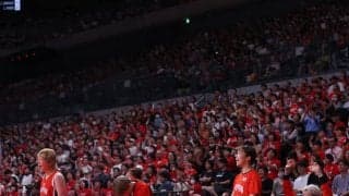 バスケ女子日本代表の強化試合に大観衆「すごくうれしい」選手も感激の史上最多1万1624人