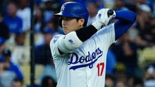 大谷翔平は「1番・DH」　30歳の誕生日、28号バースデー弾なるか…スタメン発表