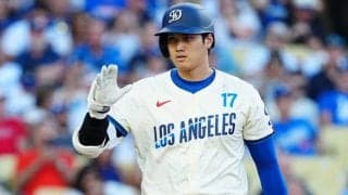 大谷翔平、16打席ぶり安打で球団71年ぶり快挙　4打席連続出塁でロビンソン以来の偉業