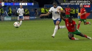 「スピード違反だろ！」エンバペの“仰天スーパーダッシュ”が話題沸騰！“EURO最高時速”を叩き出した驚愕シーン「もう陸上選手やん」「意味が分からん」「えぐすぎ」