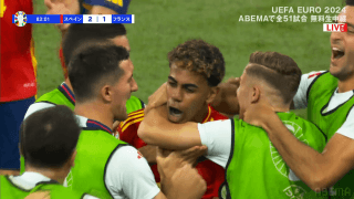 スペイン代表が12年ぶりのEURO決勝進出！ 16歳ヤマルのスーパーゴールなどでエンバペ擁するフランス代表に逆転勝利
