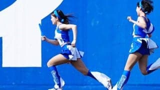 ミニスカチアの「末脚が素晴らしい」　“強敵”追い抜く猛スピード…大興奮のアンカー対決