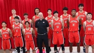 バスケ男子日本代表が五輪直前会見…八村塁「東京五輪の思いも込めて戦いたい」