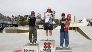 【X Games Ventura 2024】スケートボード・ストリート女子ベストトリックは織田夢海が優勝！2位に伊藤、3位に赤間と再度表彰台を日本人が独占！