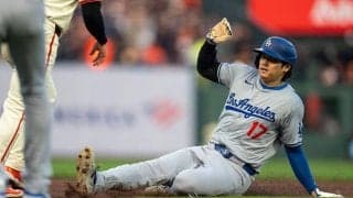 大谷翔平、自身初の4戦連続盗塁　イチローらに並び日本人最長記録…38個ペース