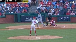 大谷翔平、火の出るような痛烈ライト前ヒット＆今季22個目の盗塁　メジャー通算200号なるか？「1番DH」で先発出場