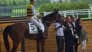 4馬身差の圧勝デビューのサトノアラジン産駒 函館2歳Sで父に悲願のJRA重賞タイトルとなるか