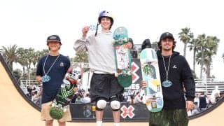 【X Games Ventura 2024】スケートボード・バート男子ベストトリックはブラジルのギー・クーリが優勝！日本の猪又が2位でX Games初メダル獲得