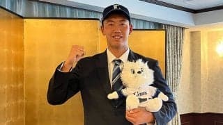 西武ドラ4が今季絶望…18歳がリハビリへ　実戦復帰まで6か月、球団発表