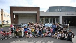 全日本ラリーカムイ：JN-1クラス勢が地元の子どもたちと交流