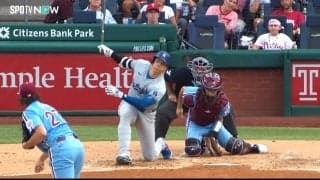 大谷翔平、5試合ぶり無安打でメジャー通算200号はおあずけ 不可解判定に泣く場面も…チームはフィリーズに完敗でスイープ喫し4連敗