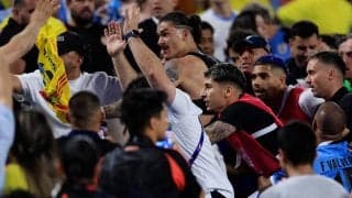 ウルグアイ選手とコロンビアサポーターの乱闘騒動をCONMEBOLが調査！　「容認できない」