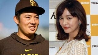 松井裕樹・杏奈夫妻が絶品コーデ　スーツ＆肩出しドレス…お揃いの黒でイベント出席