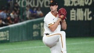 防御率5.59→0.70に激変…巨人助っ人が「エグすぎる」　5戦連続HQSの衝撃「凄い安定感」