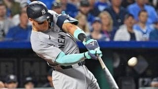 ジャッジがトップ独走の34号　2戦連発でヤ軍“新記録”…驚異のペースに敵地騒然、大谷と6本差