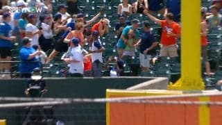 大谷翔平が観客の度肝抜いた！ メジャー通算200号の173キロ“弾丸アーチ”に球場騒然…スタンドインした瞬間の“SHO撃”光景