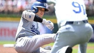 “コーチ不要”の爆走三塁打　大谷翔平の衝撃スピードに米放送局唖然「NO!!」