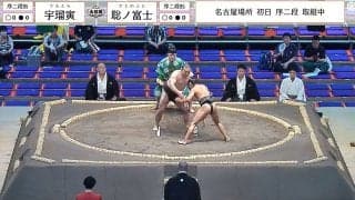 小兵力士が“急加速”して「倍速？」目の錯覚にファン困惑の珍しい決着