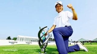 平田憲聖「自信になる1勝」　最終組で回った同級生の蟬川泰果は「意識する存在」