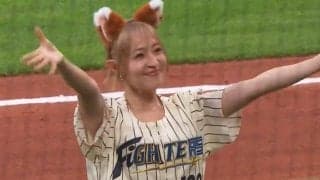 名将の孫娘タレントがきつねダンスに登場…茶髪＆しっぽフリフリ、抜群のキレに大歓声