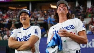 大谷翔平も裏で歓喜、ド軍大砲のHR競争Vの舞台裏　他の同僚は「ロッカーでリラックス」