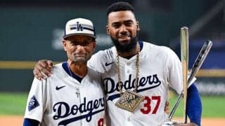 ド軍初快挙、T・ヘルナンデスが明かした“内幕”「オオタニが左中間に打つように言ってきた」