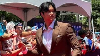 大谷スーツの“仕掛け”に驚愕「なんてこった！」　デコピン仕様に司会者「So good」連発