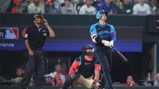 大谷翔平の“球宴初アーチ”に今永昇太も口あんぐり　確信弾に同僚すら驚愕
