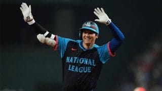 大谷翔平が球宴初本塁打　右翼席へ確信3ラン、通算8打席目で待望の一発